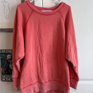 Aerie Orange Crewneck Medium